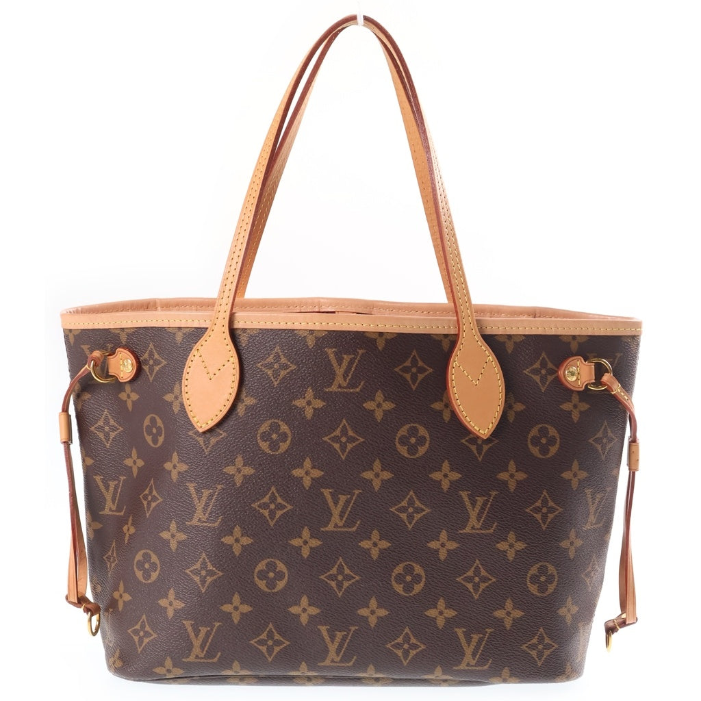 LOUIS VUITTON(ルイヴィトン) モノグラム ネヴァーフルPM ハンドバッグ トートバッグ ピヴォワンヌ ブラウン PVC×レザー M41245 ICタイプ レディース