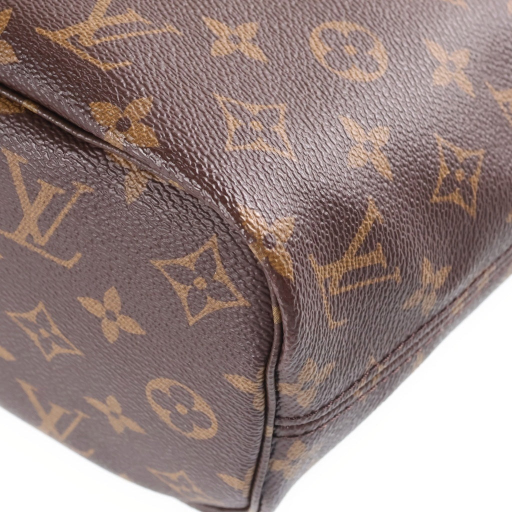 LOUIS VUITTON(ルイヴィトン) モノグラム ネヴァーフルPM ハンドバッグ トートバッグ ピヴォワンヌ ブラウン PVC×レザー M41245 ICタイプ レディース