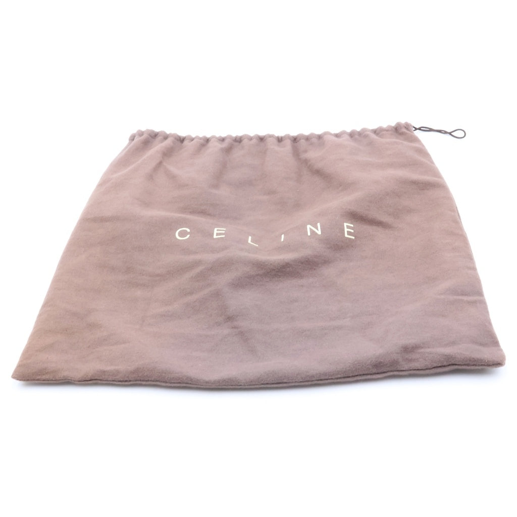 CELINE(セリーヌ) アヴァ マカダム ワンショルダーバッグ ブラウン PVCレザー レディース