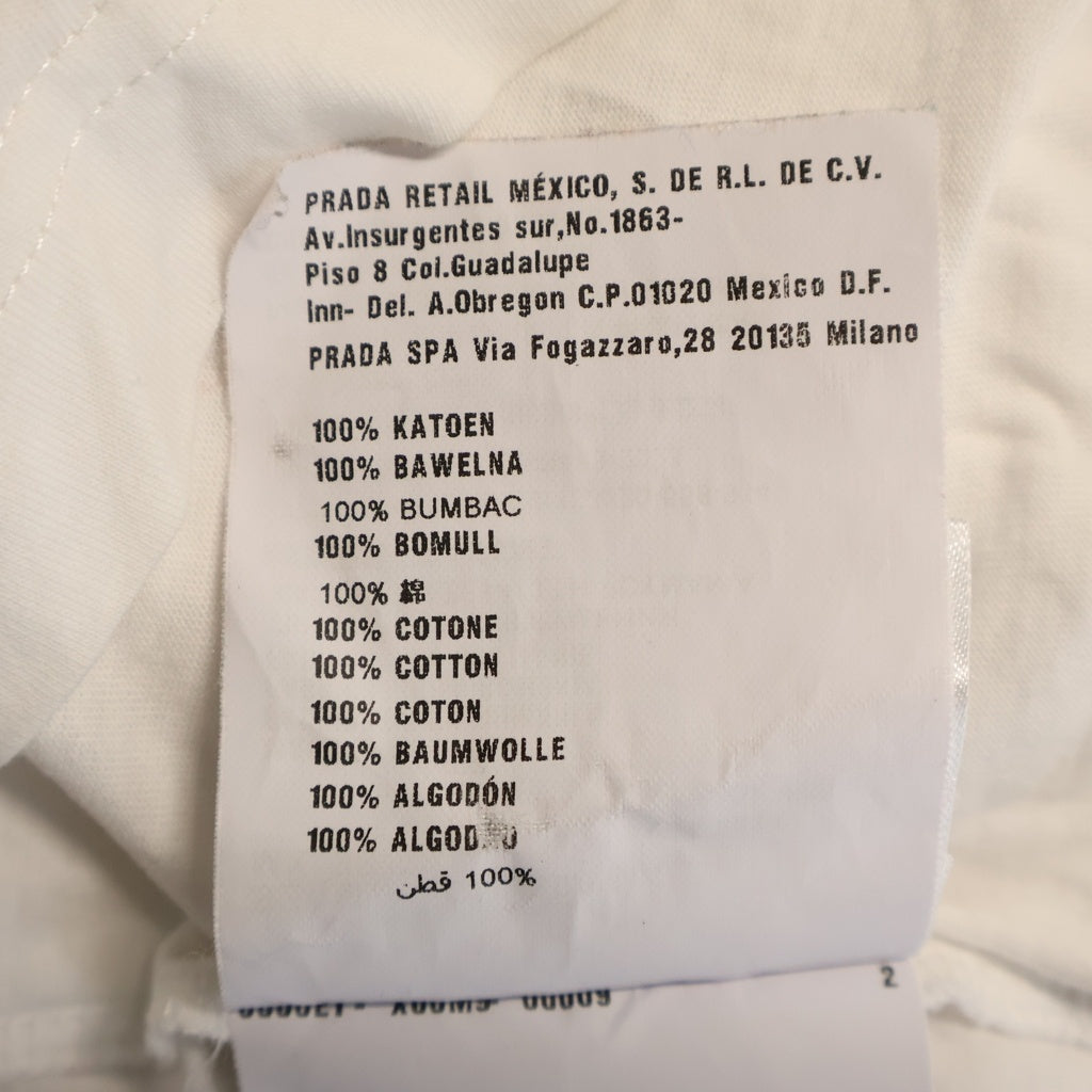 PRADA(プラダ) 2×4 ツーバイフォー Tシャツ 半袖 カットソー グラフィット コットン マルチカラー レディース