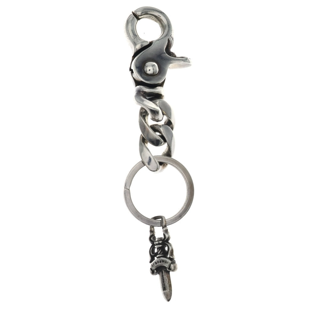 CHROME HEARTS(クロムハーツ) LP CHN CLASSIC-S/ショートクラシックリンク キーチェーン シルバー