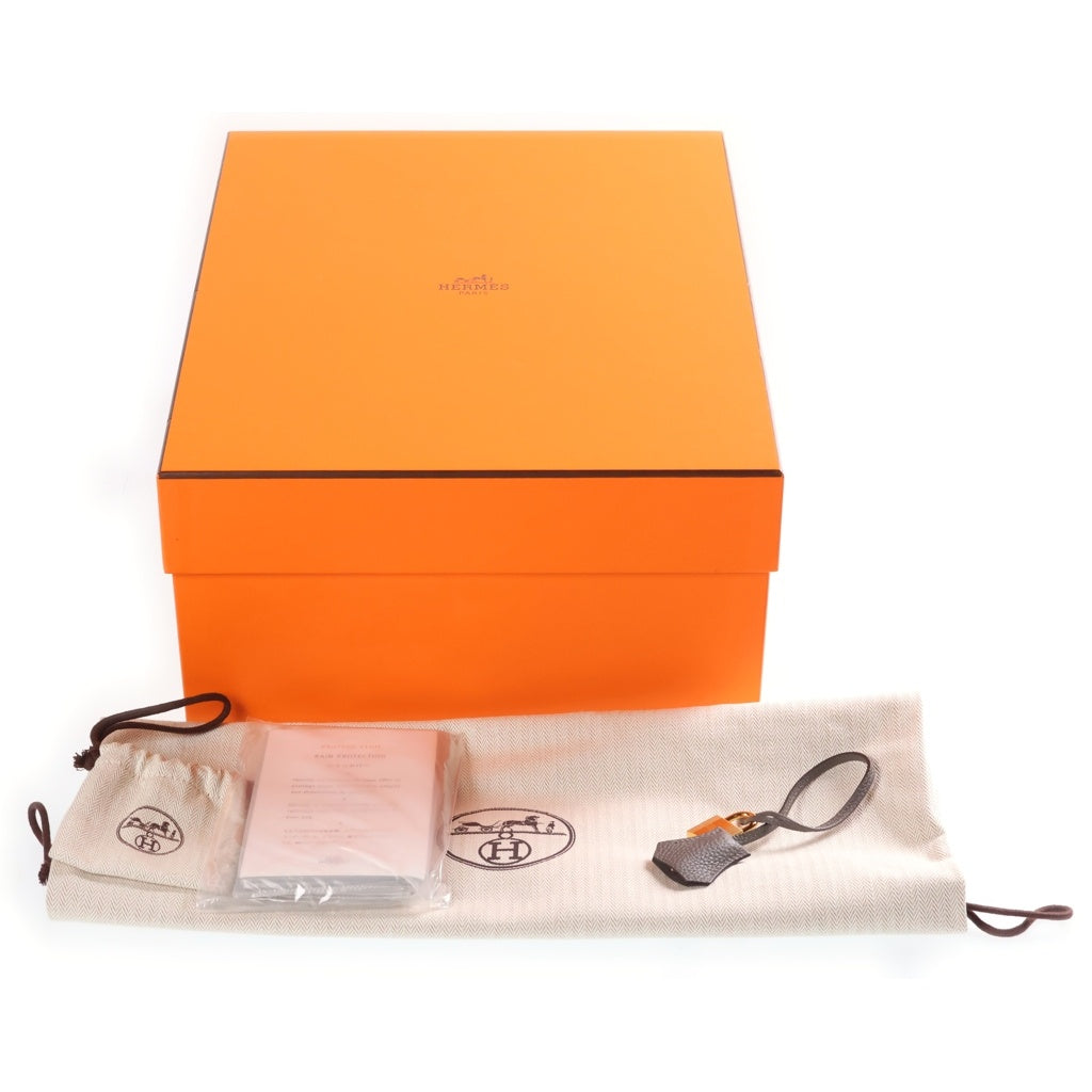 HERMES(エルメス) バーキン30 ハンドバッグ トゴ ゴールド金具 エタン グレー Y刻印 レディース