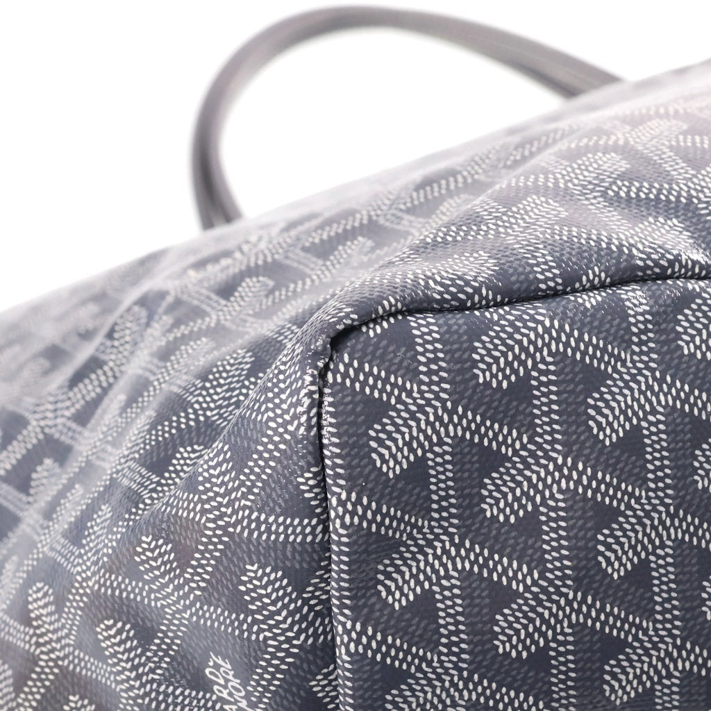 GOYARD(ゴヤール) サンルイGM トートバッグ グレー PVC×レザー