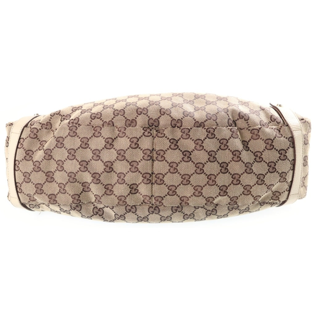GUCCI(グッチ) GGキャンバス アビーライン ベージュ トートバッグ ショルダーバッグ 130736 レディース