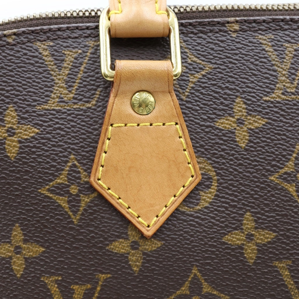 LOUIS VUITTON(ルイヴィトン) モノグラム アルマ PVC レザー ハンドバッグ ブラウン M51130 レディース