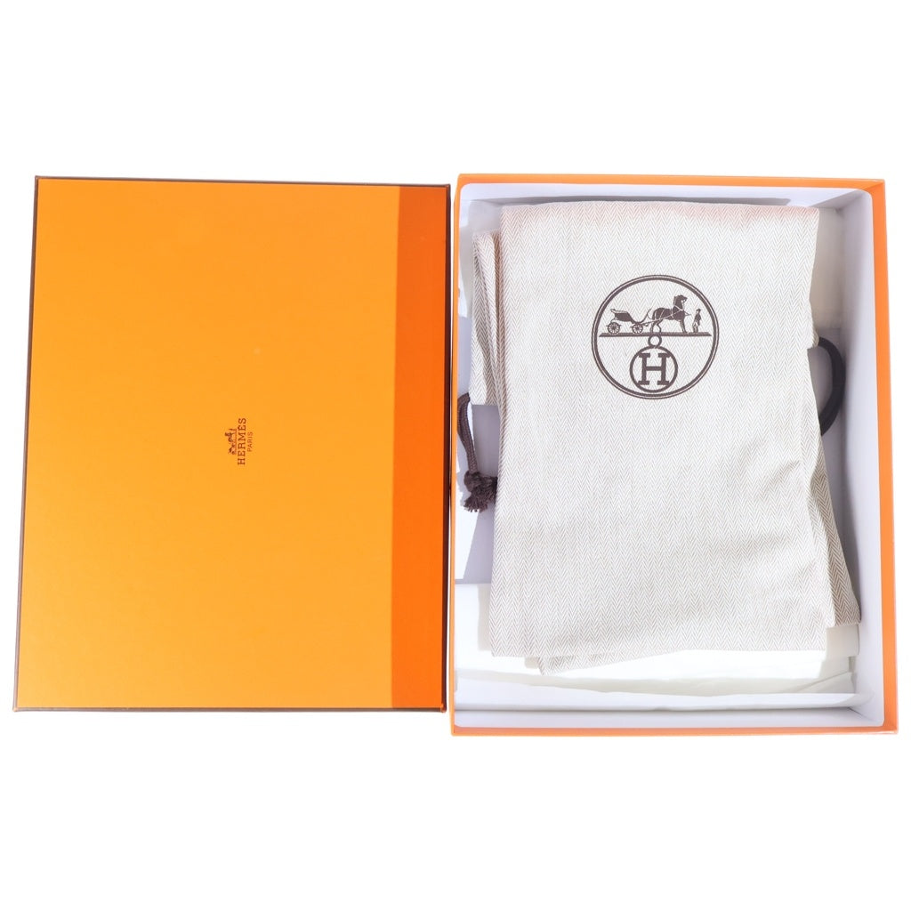 HERMES(エルメス) オランサンダル ブラウン レザー レディース