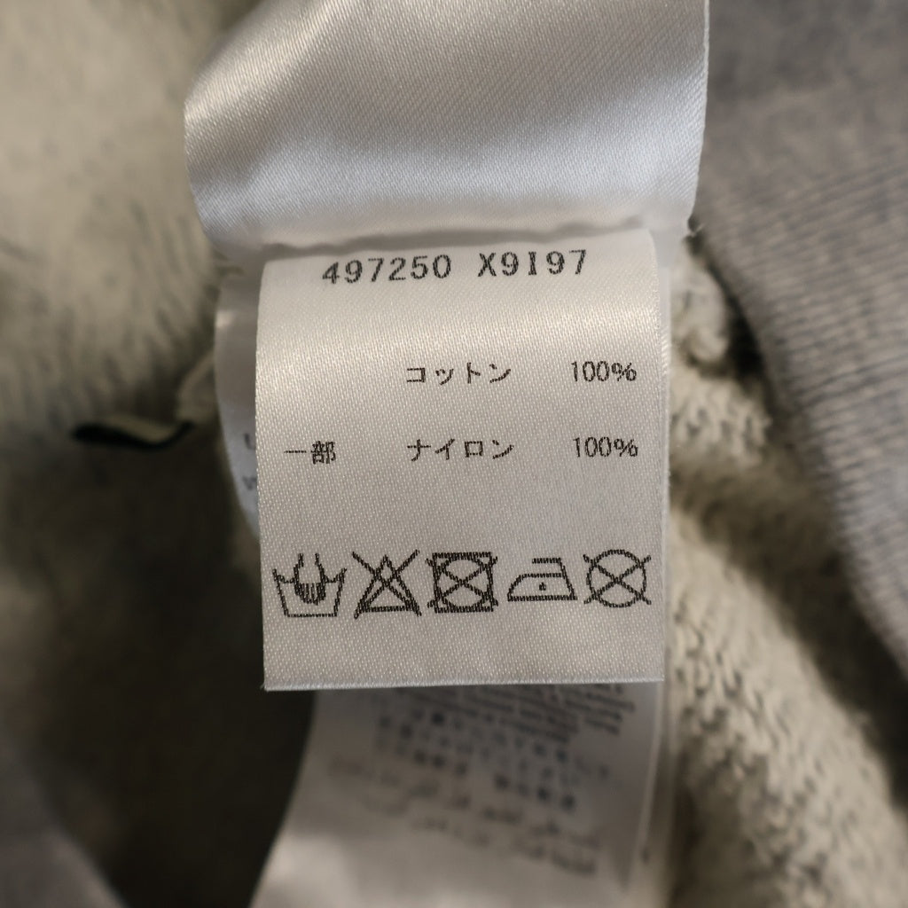 GUCCI(グッチ) テクニカルライン スウェットジップパーカー 497250 グレー