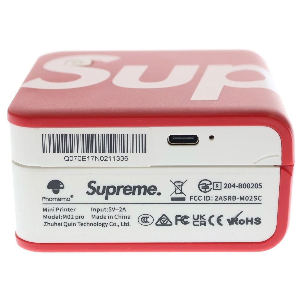 SUPREME(シュプリーム) 21AW ×Phomemo Pocket Printer フォメモ ポケットプリンター レッド