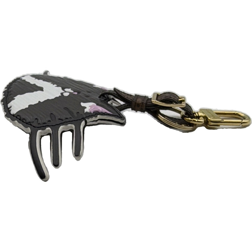 LOUIS VUITTON(ルイヴィトン) モノグラム ポルトアドレス キャットグラム チャーム ブラウン/グレー PVCレザー MP2282 レディース