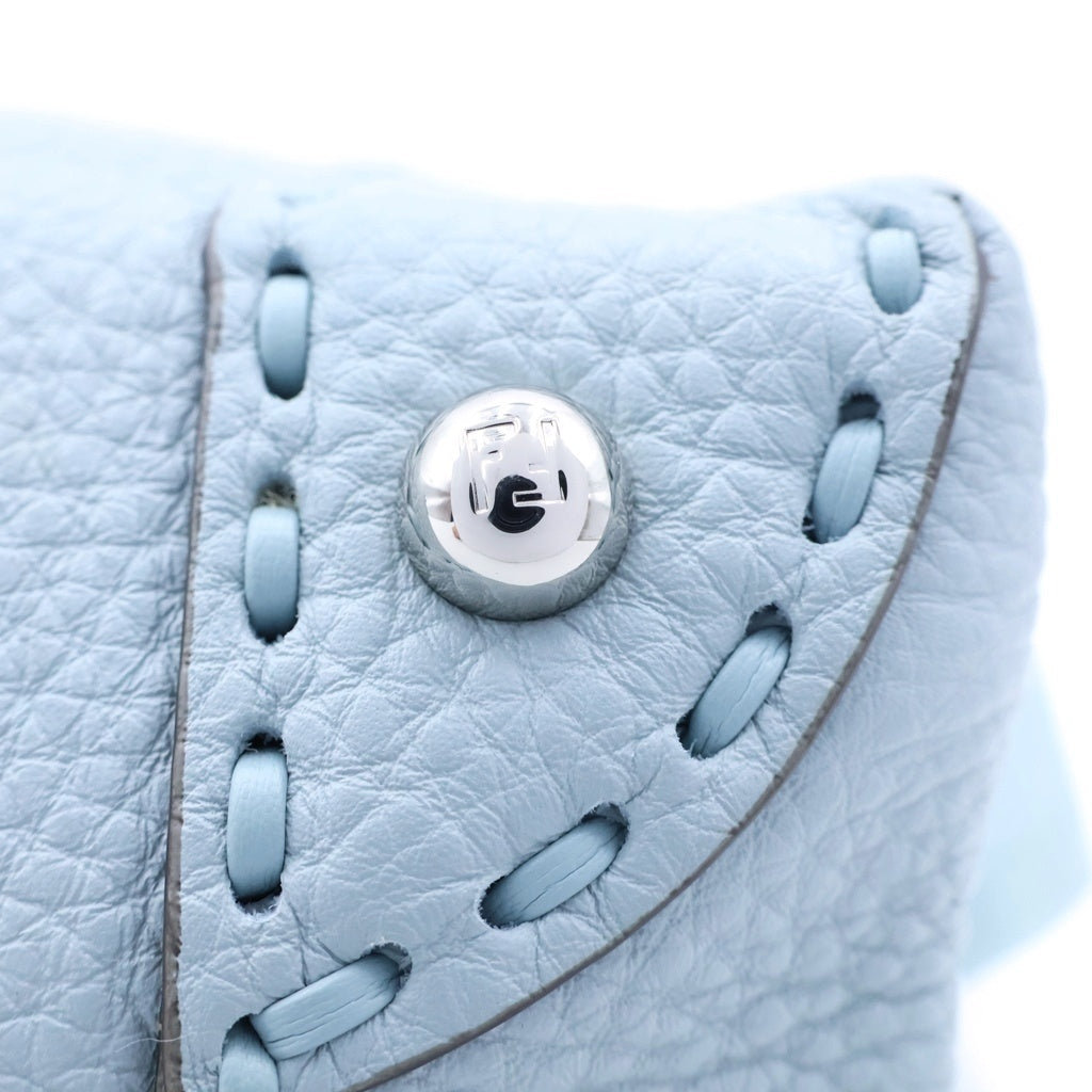 FENDI(フェンディ) バイ ザ ウェイ セレリアバッグ ソフト ミディアム ライトブルー カーフスキン レディース