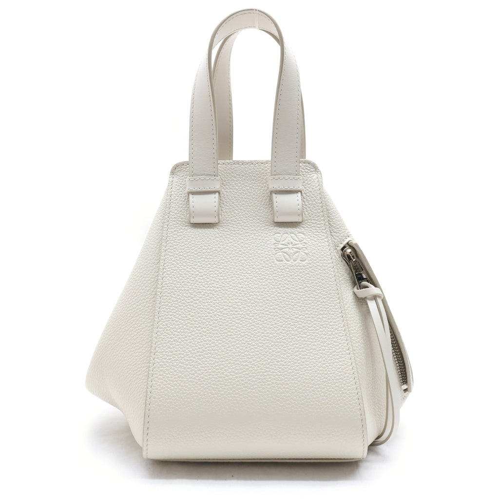LOEWE(ロエベ) ハンモック ミニ 2wayショルダーバッグ ハンドバッグ ベージュ レザー