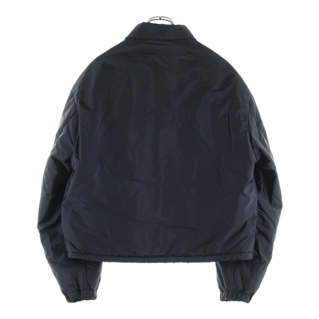 PRADA(プラダ) RE-NYLON Blouson Jacket リナイロン トライアングル ワッペンロゴ ジップアップ ブルゾン ジャケット ブラック SGC9121WQF