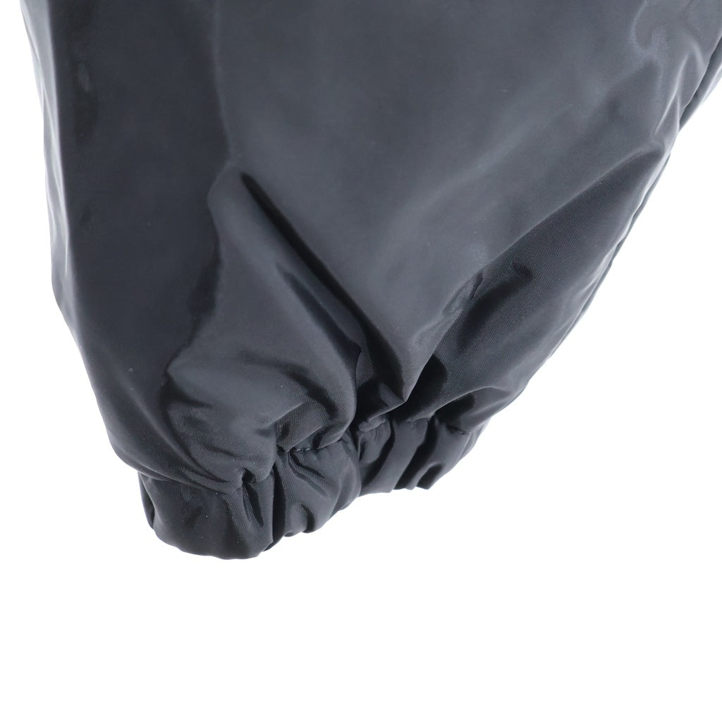 PRADA(プラダ) RE-NYLON Blouson Jacket リナイロン トライアングル ワッペンロゴ ジップアップ ブルゾン ジャケット ブラック SGC9121WQF