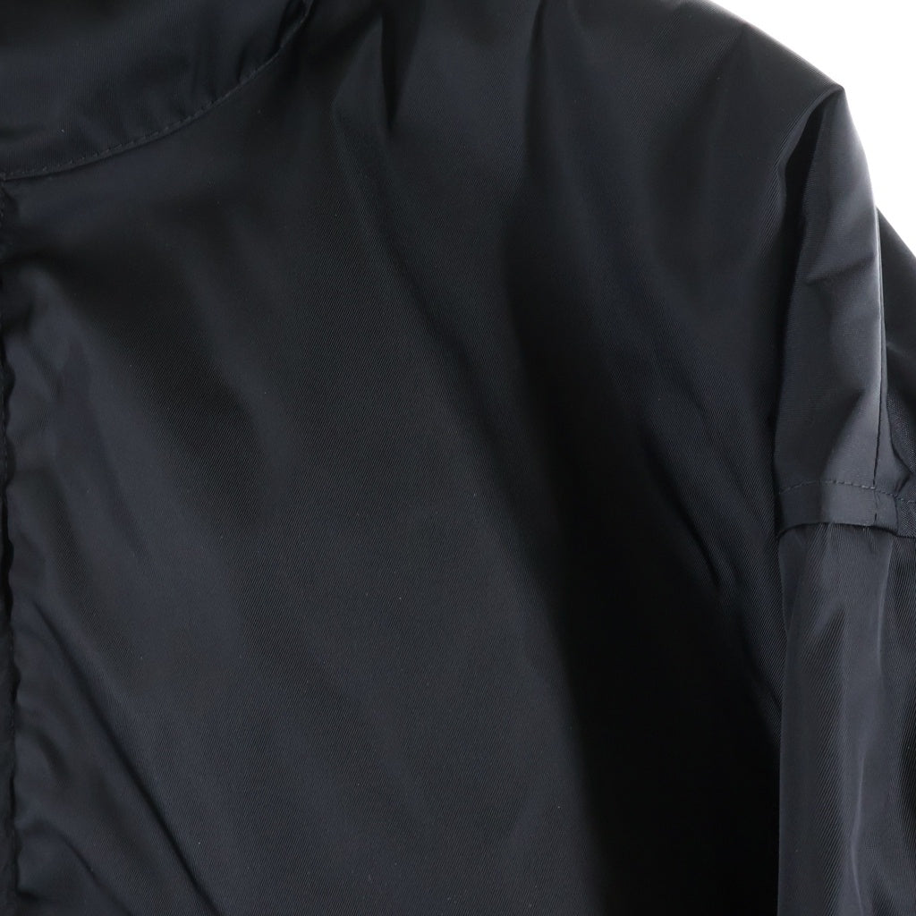 PRADA(プラダ) RE-NYLON Blouson Jacket リナイロン バックトライアングル ジップアップ ジャケット ブルゾン ブラック SGC925