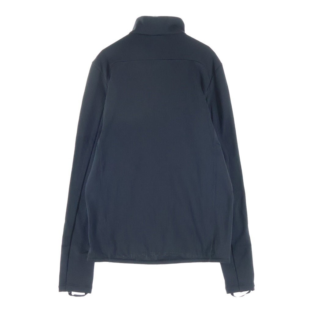 PRADA(プラダ) 25AW TECHNICAL FABRIC SWEATSHIRT テクニカル ファブリック スウェットシャツ ジップアップ トラックジャケット ブラック UJL85C