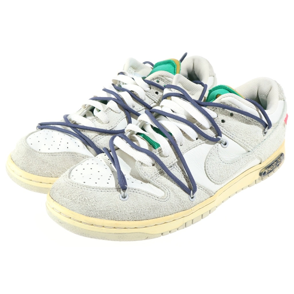 OFF-WHITE(オフホワイト) ×OFF WHITE DUNK LOW ダンクロー ローカットスニーカー シューズ US10/28cm グレー DJ0950-115