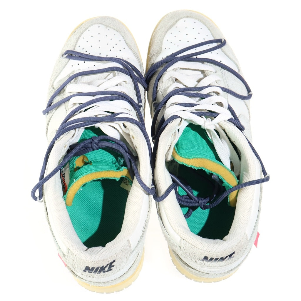 OFF-WHITE(オフホワイト) ×OFF WHITE DUNK LOW ダンクロー ローカットスニーカー シューズ US10/28cm グレー DJ0950-115