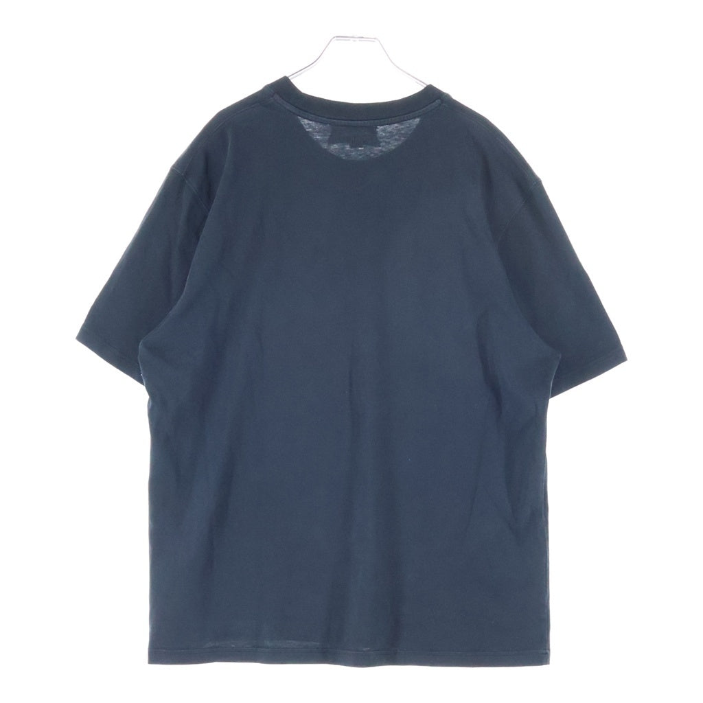 ami paris(アミパリス) ロゴ Tシャツ 半袖 カットソー コットン ネイビー