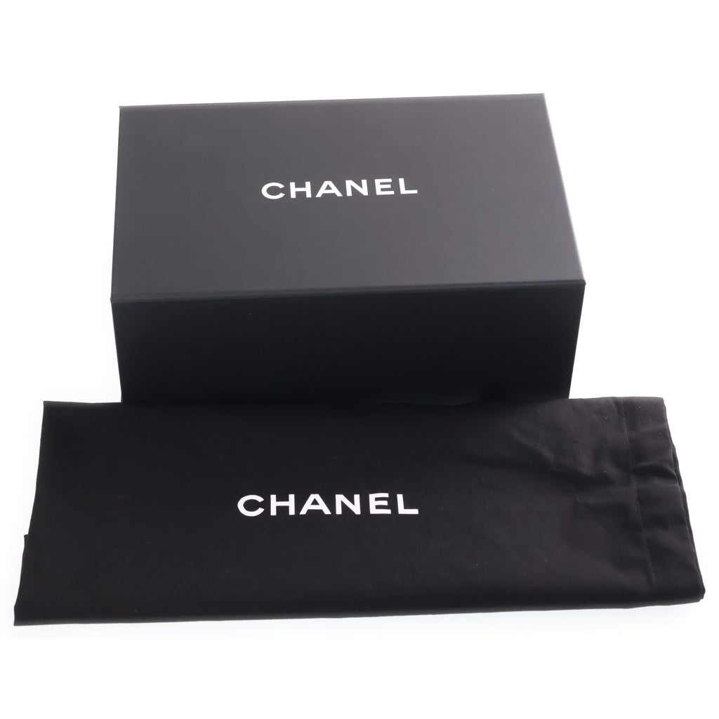 CHANEL(シャネル) マトラッセ トップハンドル ラインストーン ラムスキン レザー 2WAY ハンド チェーン ウォレット ショルダーバッグ ゴールド金具 ブラック シール レディース