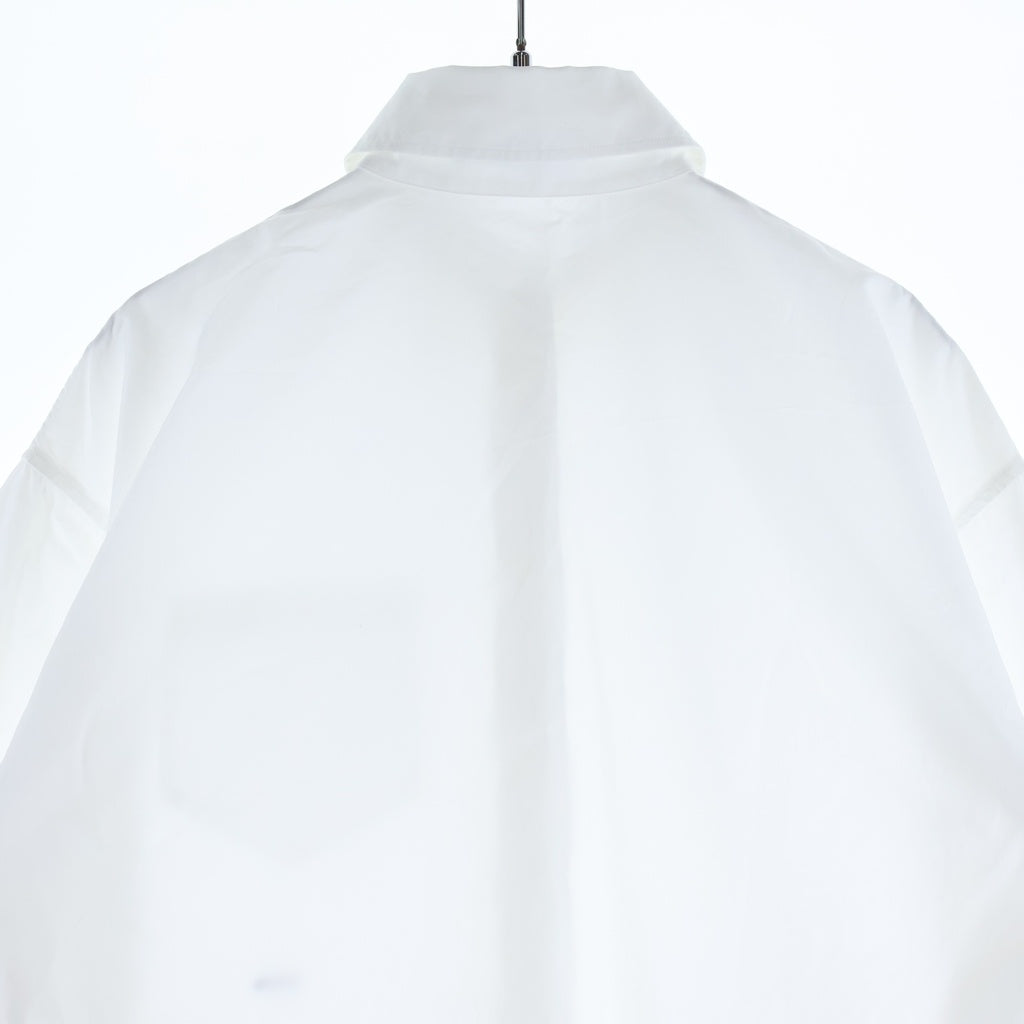 PRADA(プラダ) ポプリン ロングスリーブ シャツ ホワイト コットン P418GR S000 1XV2 レディース