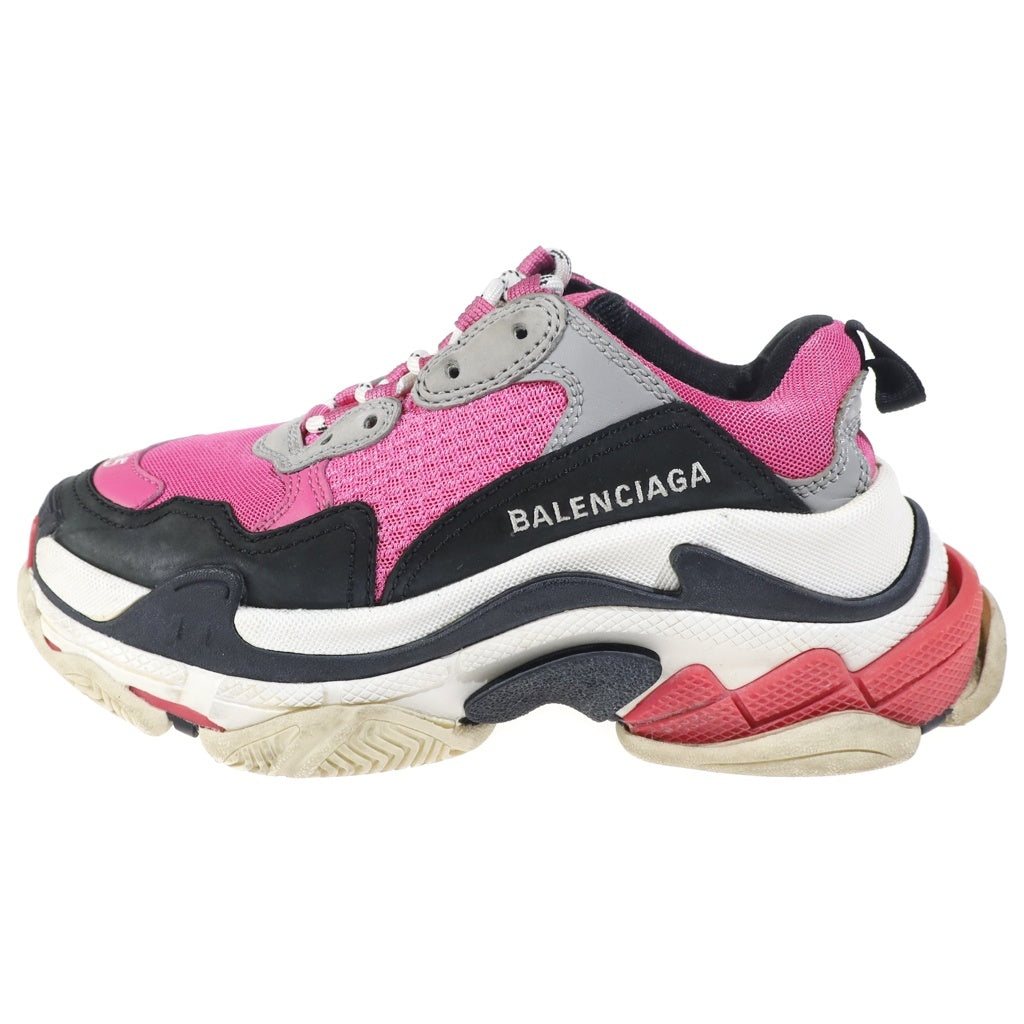 BALENCIAGA(バレンシアガ) TRIPLE S TRAINERS トリプルエス トレーナー ローカットスニーカー シューズ?ピンク 524039 レディース