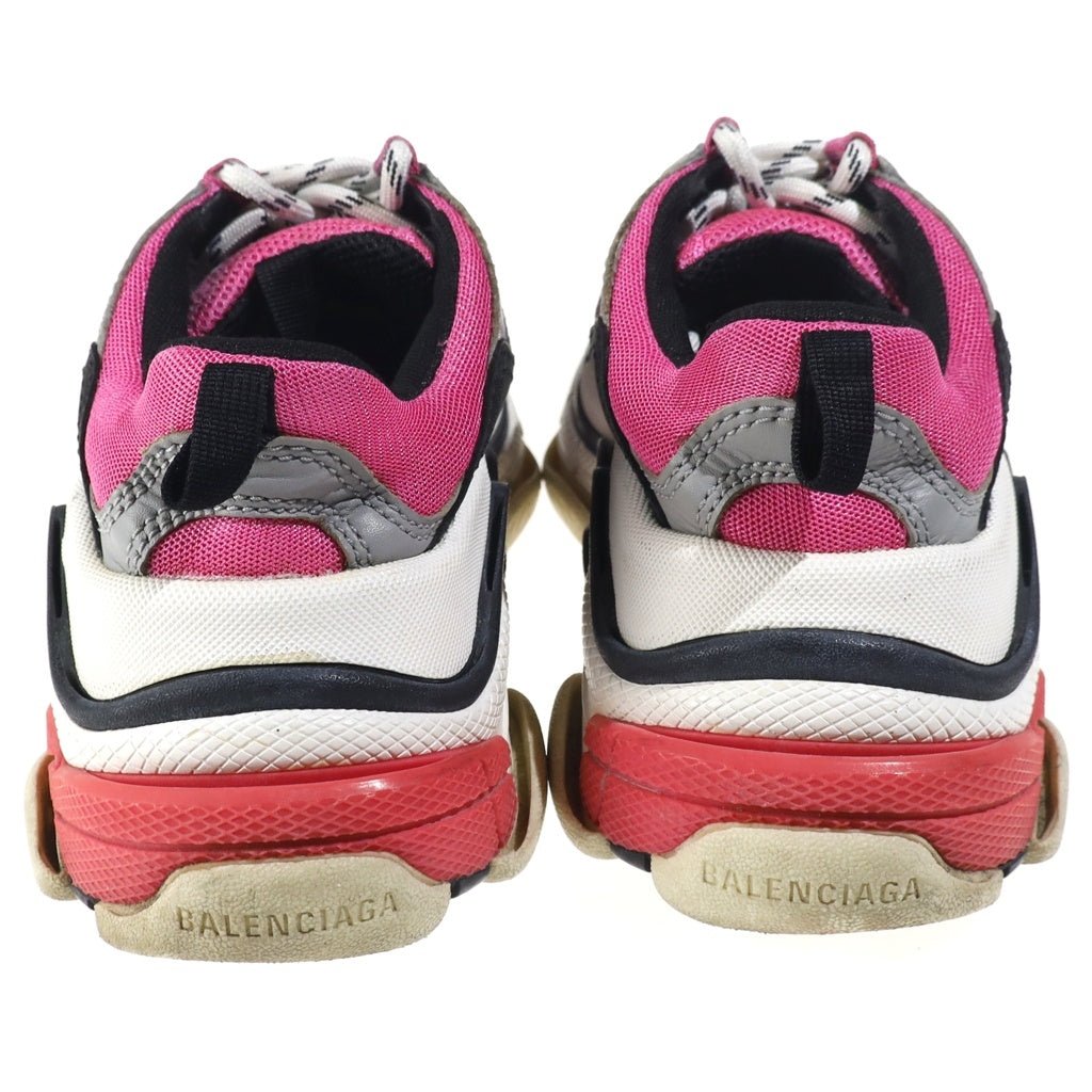BALENCIAGA(バレンシアガ) TRIPLE S TRAINERS トリプルエス トレーナー ローカットスニーカー シューズ?ピンク 524039 レディース
