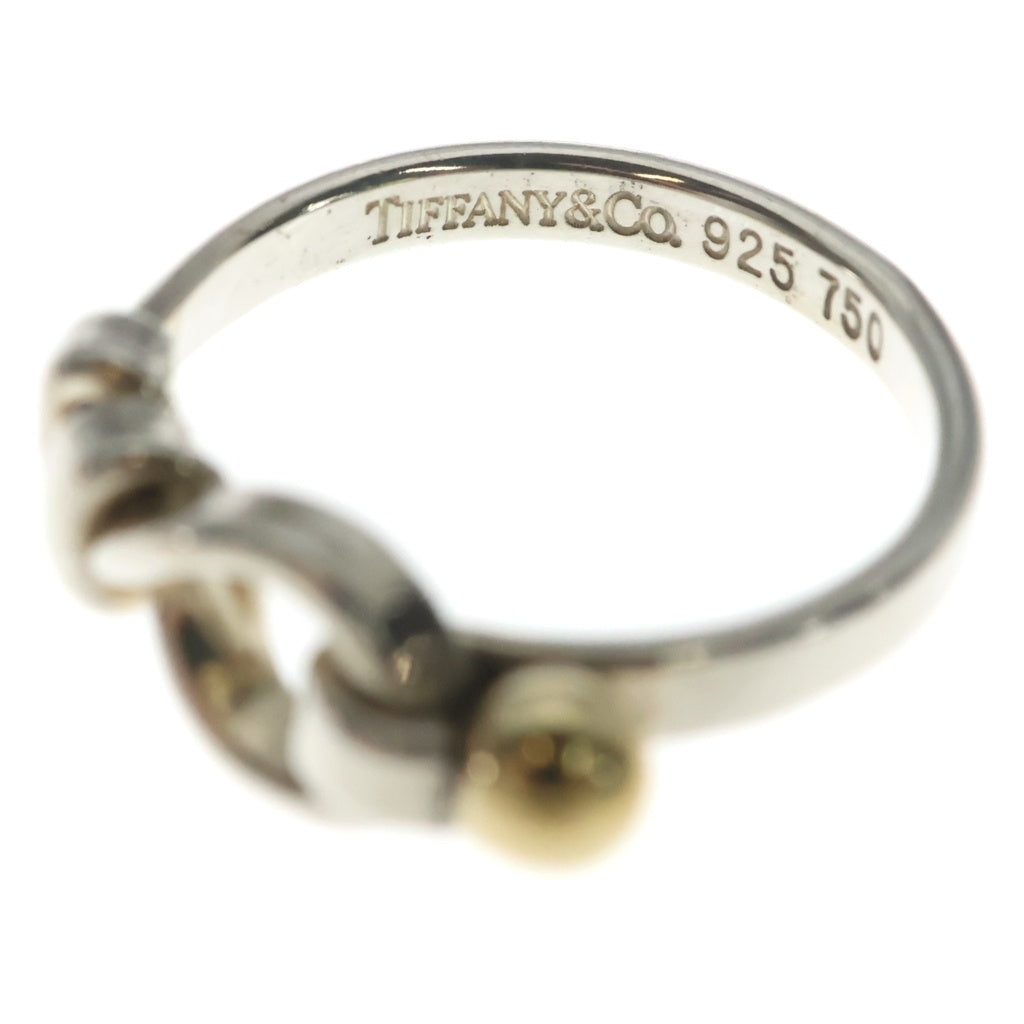 TIFFANY & Co.(ティファニー) ラブノット リング ゴールド/シルバー 750/925 レディース