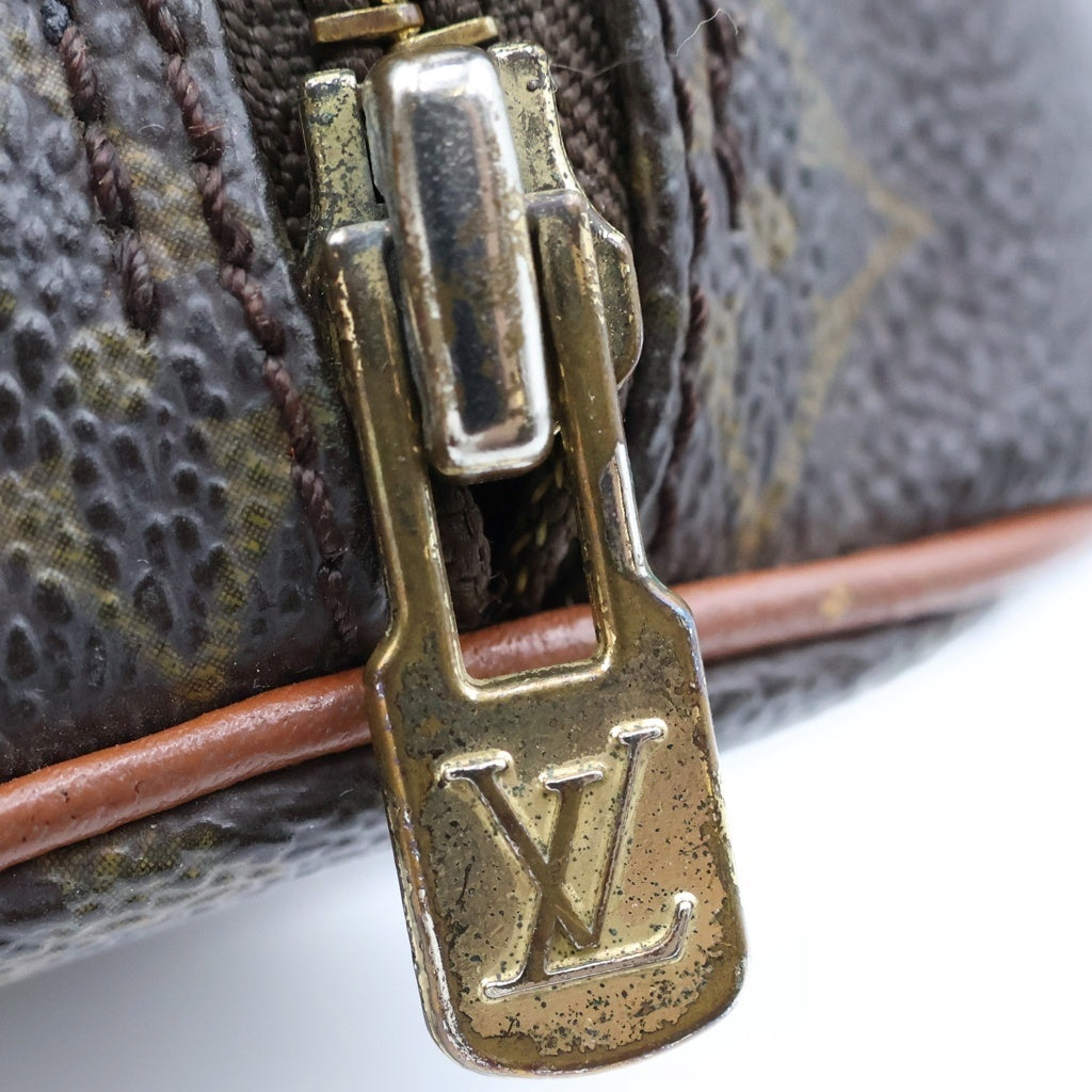 LOUIS VUITTON(ルイヴィトン) モノグラム パピヨン26 ハンドバッグ PVC/レザー ゴールド金具 ブラウン M51366