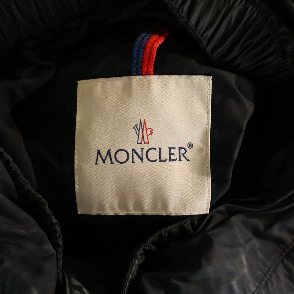 MONCLER(モンクレール) 19AW MIRIERON ミリエロン スタンドカラー ジップアップ ダウン ロングジャケット コート ブラック レディース E20934999005