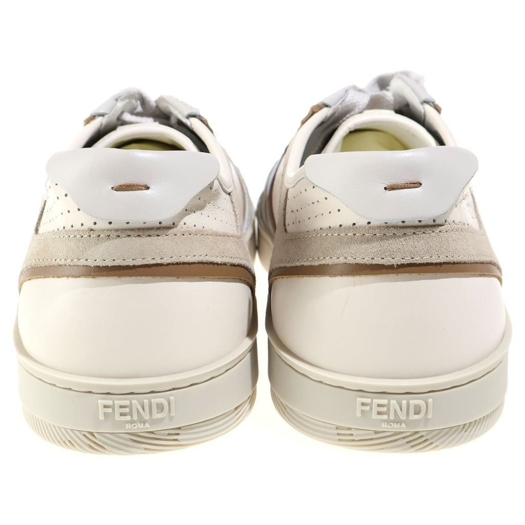 FENDI(フェンディ) FENDI STEP フェンディ ステップ ローカットスニーカー タバコ 7E1631