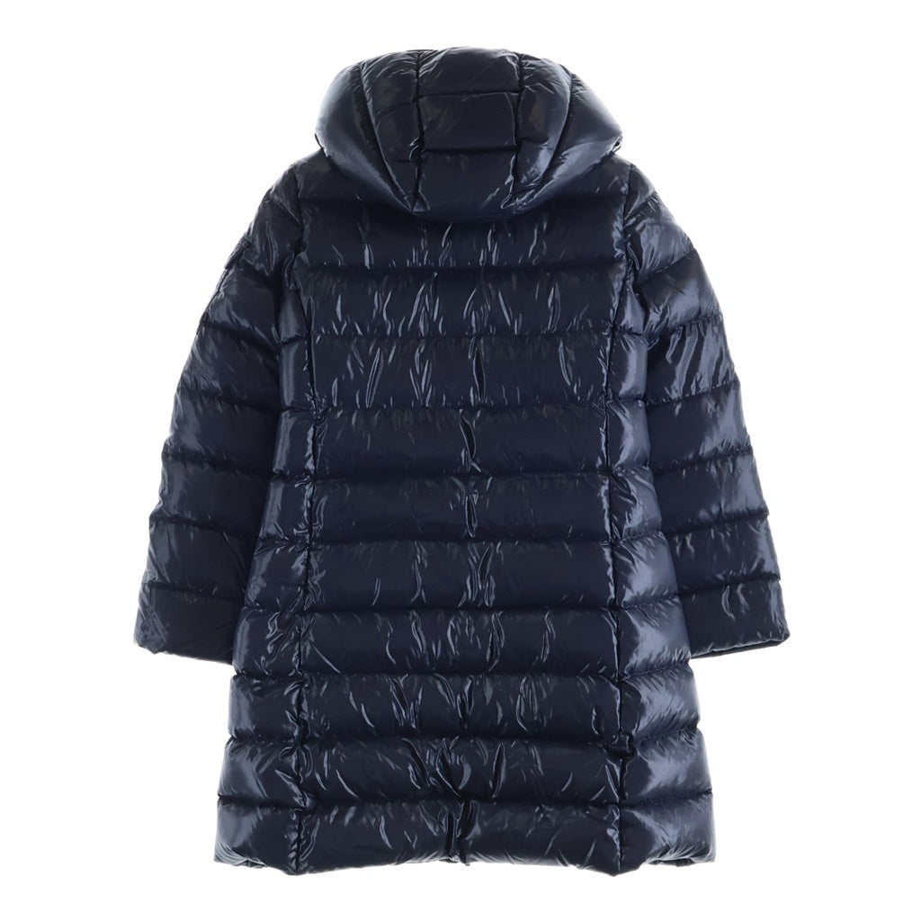 MONCLER(モンクレール) 17AW MOKA モカ フーデッド ジップアップ ダウン ロング ジャケット コート ネイビー C29544990005 レディース