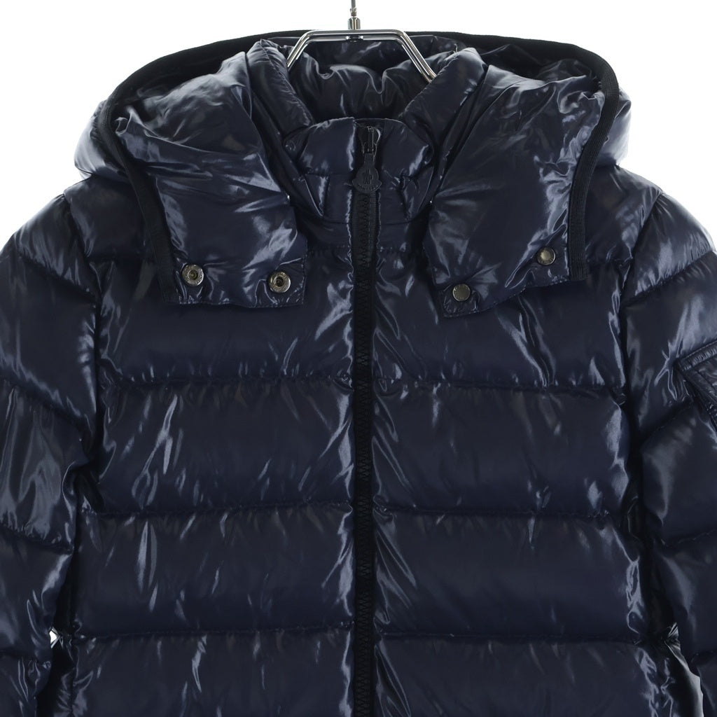 MONCLER(モンクレール) 17AW MOKA モカ フーデッド ジップアップ ダウン ロング ジャケット コート ネイビー C29544990005 レディース