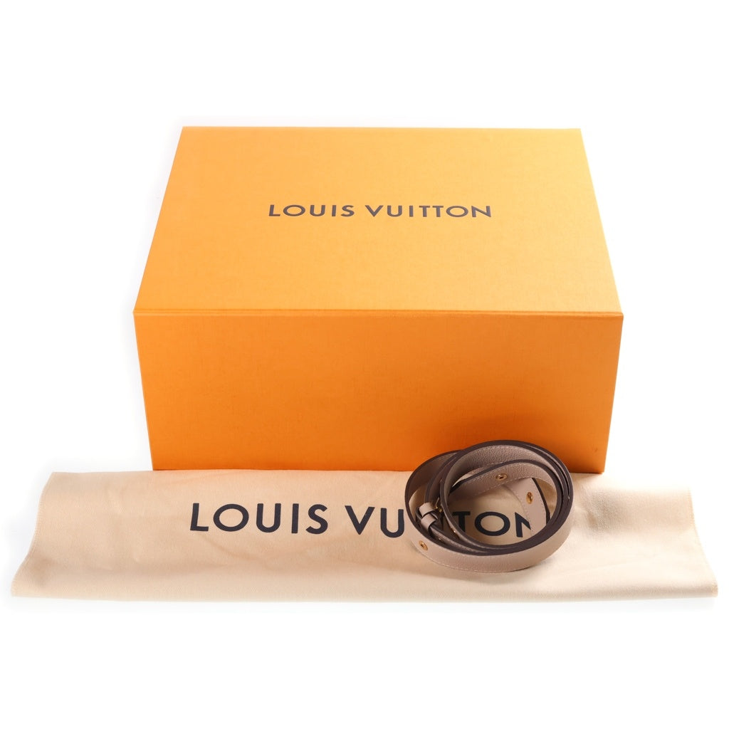 LOUIS VUITTON(ルイヴィトン) ロックミー バケットNV ハンド ショルダーバッグ レザー ゴールド金具 サンドベージュ M57688 RFID