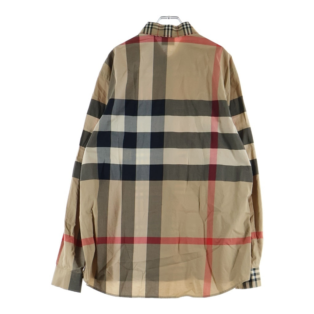 BURBERRY(バーバリー) ノバチェック シャツ ブラウン コットン