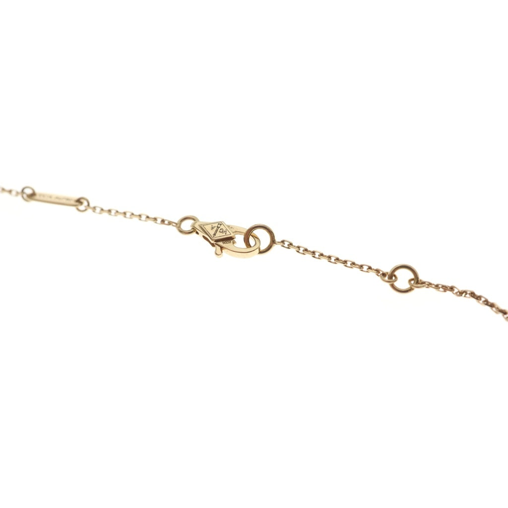 Van Cleef & Arpels(ヴァンクリーフアンドアーペル) スウィート アルハンブラ ペンダント ネックレス カーネリアン ピンクゴールド Au750PG VCARN59M00 レディース