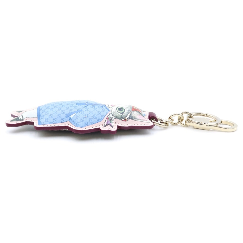 GUCCI(グッチ) ヒグチユウココラボ GGスプリーム ボー キーホルダー マルチカラー 851743 レディース