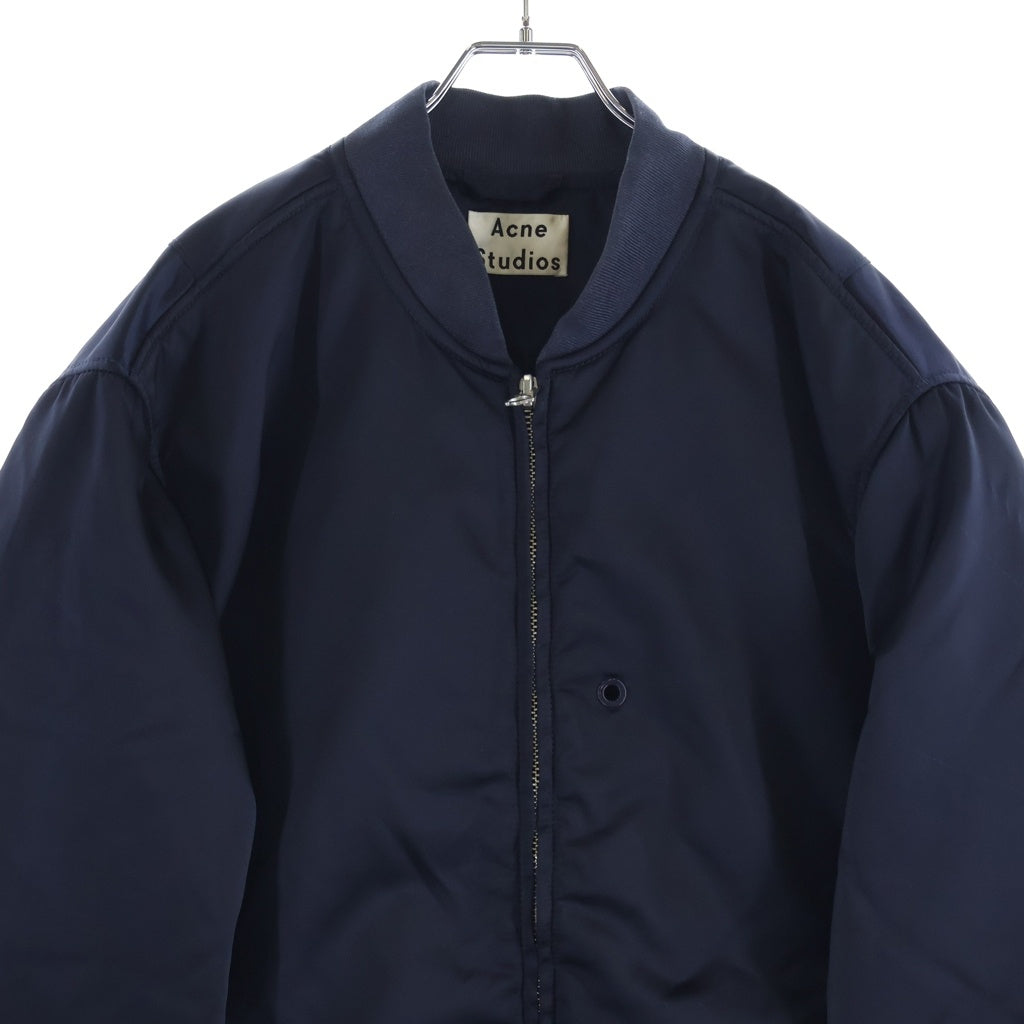 Acne Studios(アクネ ストゥディオズ) MA-1 ジャケット アウター ナイロン ネイビー