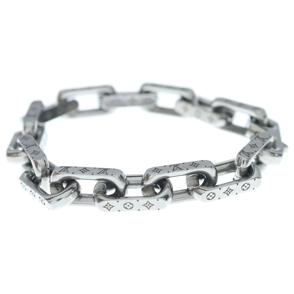 LOUIS VUITTON(ルイヴィトン) モノグラム ブレスレット チェーン シルバー GP M00308