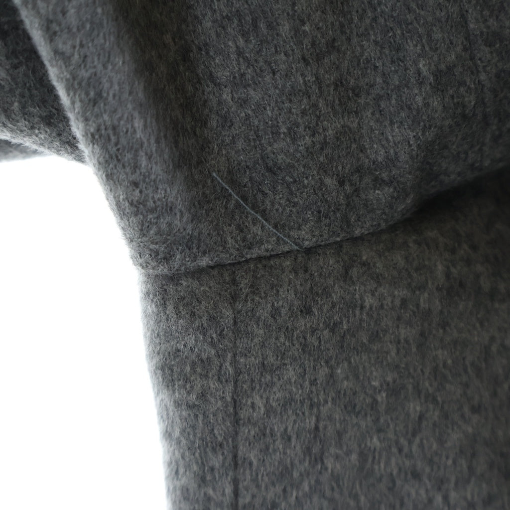 NO BRAND(ノーブランド) LORITTI(ロリッティ) 襟ファー カシミヤコート グレー CC43604 レディース
