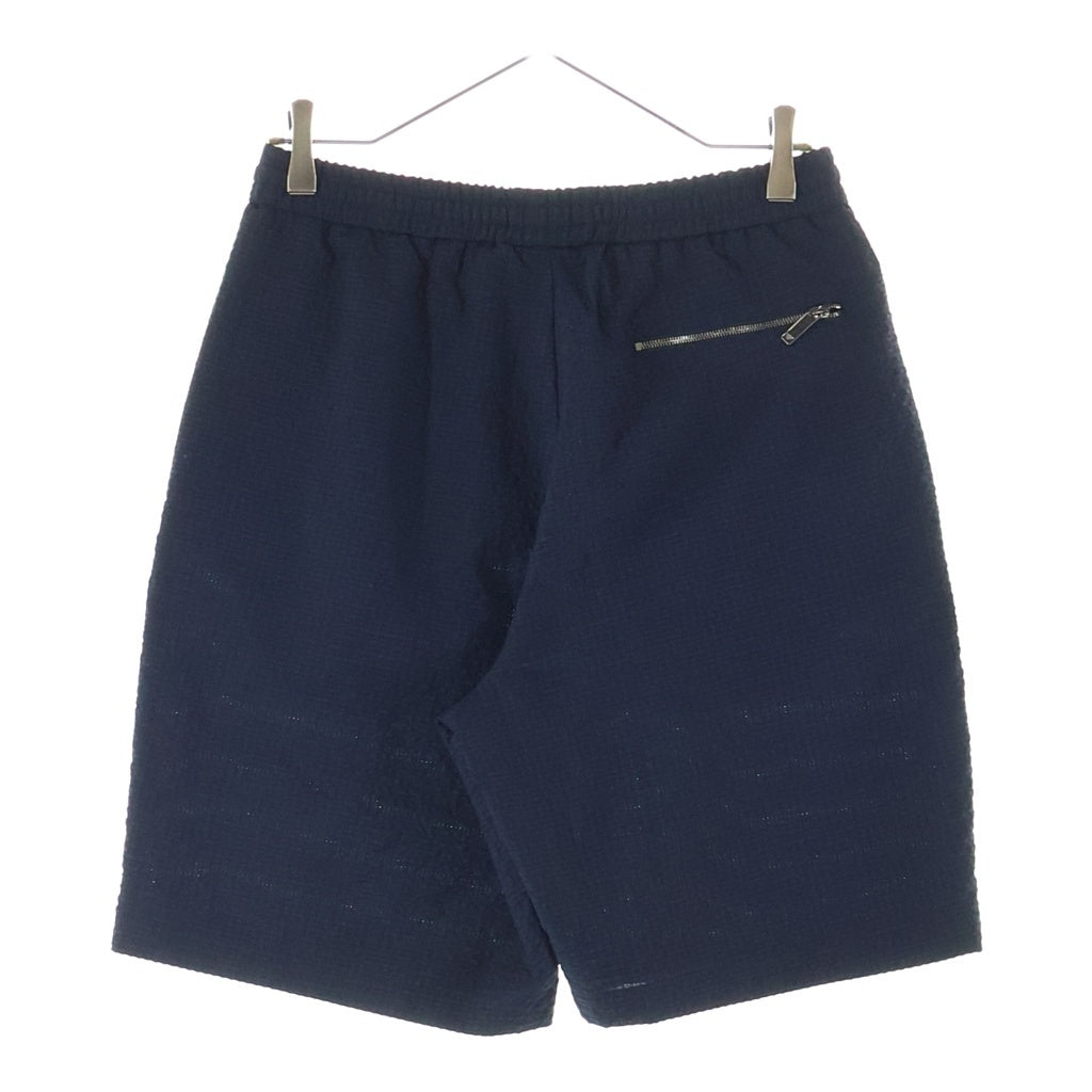 EMPORIO ARMANI(エンポリオアルマーニ) シアサッカーハーフパンツ ショートパンツ ショーツ ブラック H31PB5 C1036