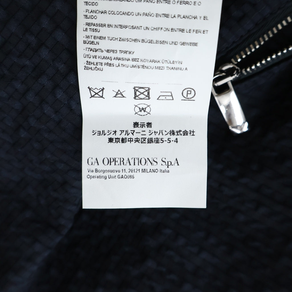 EMPORIO ARMANI(エンポリオアルマーニ) シアサッカーハーフパンツ ショートパンツ ショーツ ブラック H31PB5 C1036