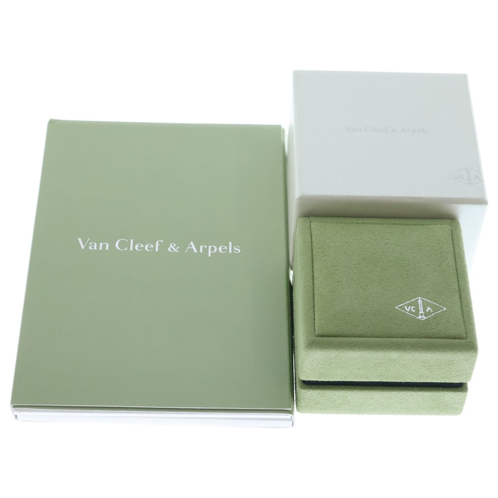 Van Cleef & Arpels(ヴァンクリーフアンドアーペル) スウィートアルハンブラ マザーオブパール ピアス イエローゴールド Au750 YG VCARA44800