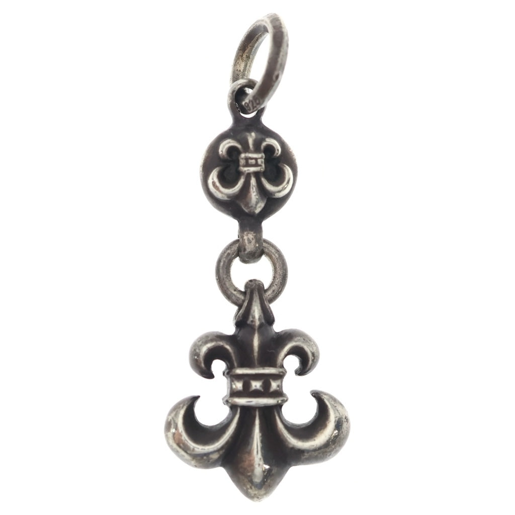 CHROME HEARTS(クロムハーツ) 1BALL BS FLEUR 1ボール BSフレア チャーム ペンダント トップ シルバー