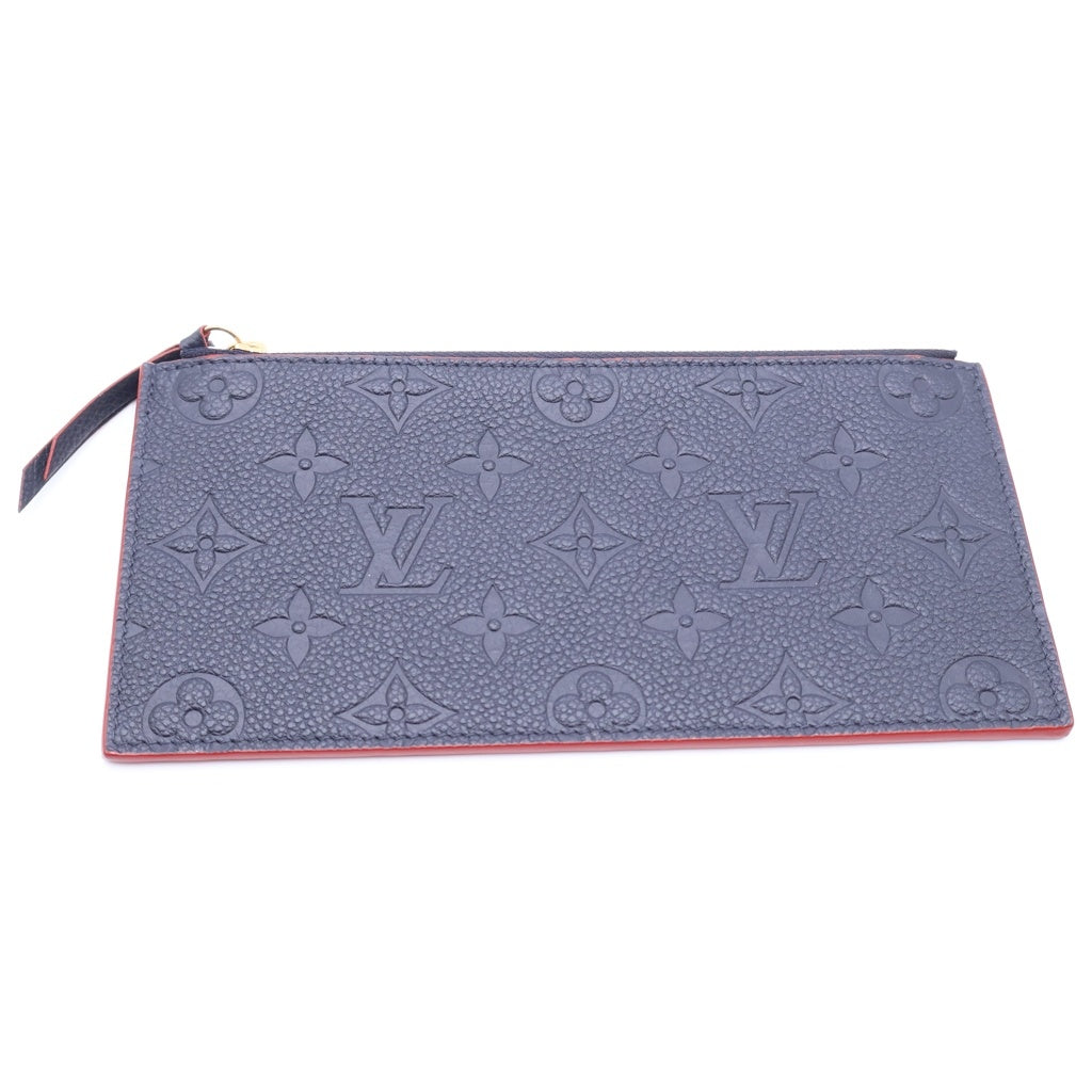 LOUIS VUITTON(ルイヴィトン) モノグラム・アンプラント ポシェットフェリシー チェーンウォレット ショルダーバッグ マリーヌルージュ ネイビー×レッド レザー M64099 ゴールド金具