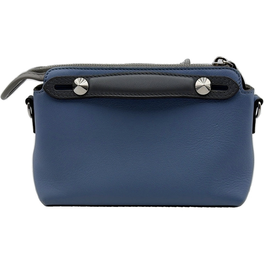 FENDI(フェンディ) バイザウェイ ミニ 2wayショルダーバッグ ブルー バイカラー レザー 8BL135