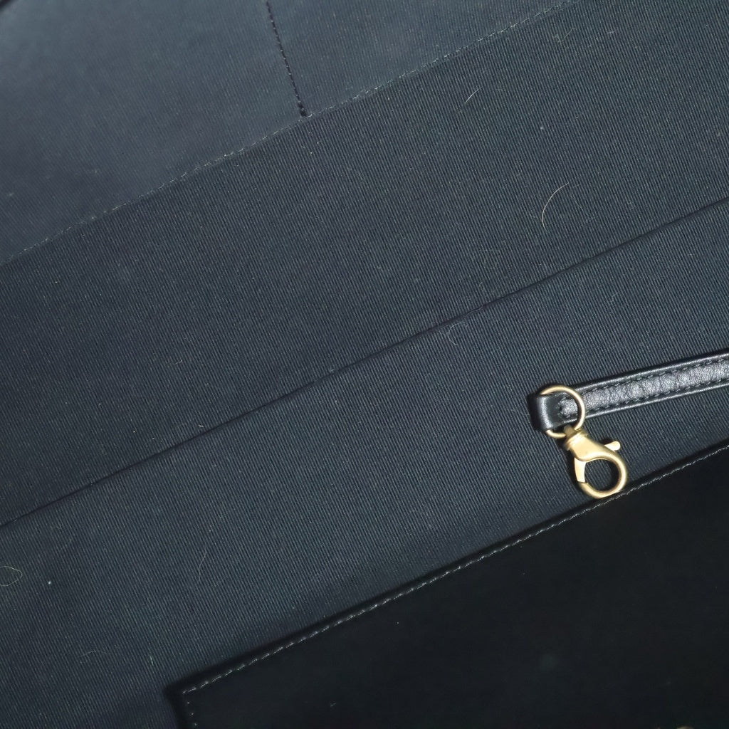 CHANEL(シャネル) ドーヴィルカバ トートバッグ ショルダーバッグ ゴールド金具 デニム ブラック AS6007 UJ06ACUJ