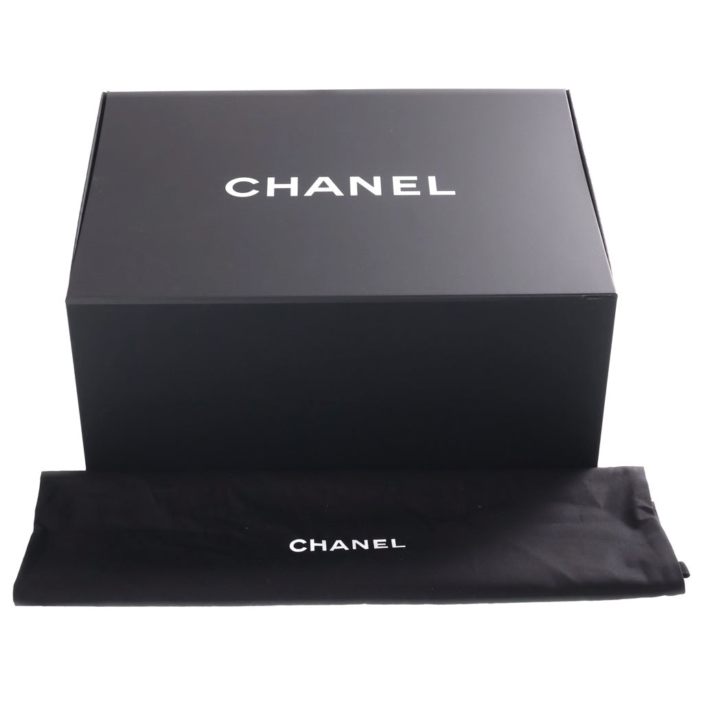 CHANEL(シャネル) ドーヴィルカバ トートバッグ ショルダーバッグ ゴールド金具 デニム ブラック AS6007 UJ06ACUJ