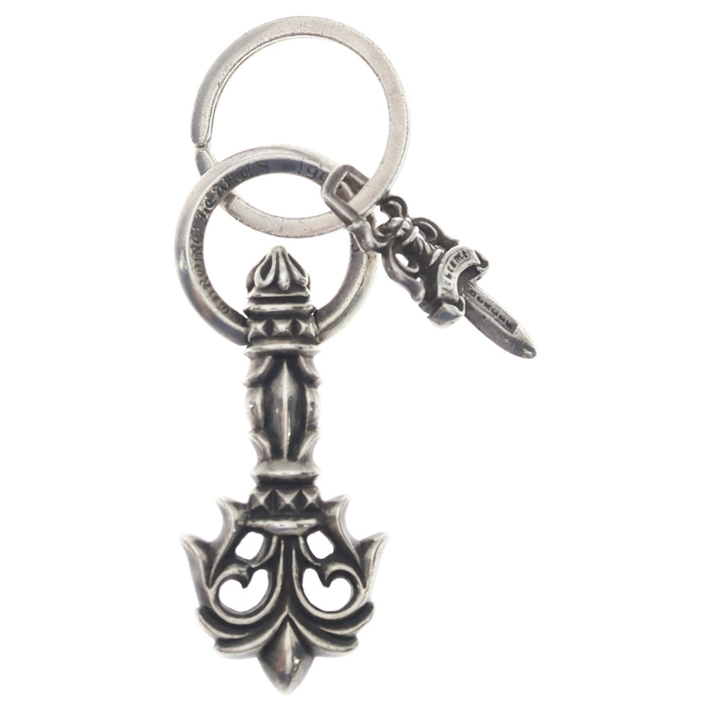 CHROME HEARTS(クロムハーツ) FILIGREE PULL DAGGER KEY RING フィリグリープル ダガーキーリング シルバー