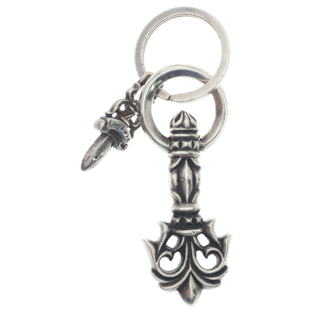 CHROME HEARTS(クロムハーツ) FILIGREE PULL DAGGER KEY RING フィリグリープル ダガーキーリング シルバー