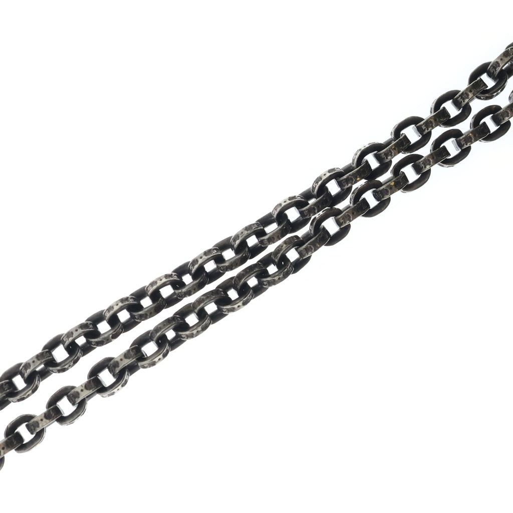 CHROME HEARTS(クロムハーツ) OLD PAPER CHAIN 20 ペーパーチェーンネックレス 20inch SV925 シルバー 32.7g